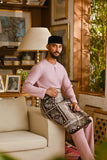 Pahlawan Smart Fit Baju Melayu Teluk Belanga - Fragrant Lilac