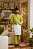 Pahlawan Smart Fit Baju Melayu Teluk Belanga - Moss