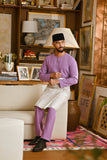 Pahlawan Smart Fit Baju Melayu Teluk Belanga - Regal Orchid