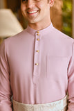 Pahlawan Bespoke Fit Baju Melayu Cekak Musang - Fragrant Lilac