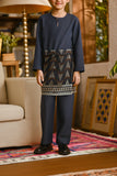 Pahlawan Smart Fit Kids Baju Melayu Teluk Belanga - Dark Slate Blue