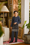 Pahlawan Smart Fit Kids Baju Melayu Teluk Belanga - Dark Slate Blue