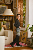 Pahlawan Bespoke Fit Kids Baju Melayu Cekak Musang - Black