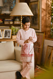 Pahlawan Smart Fit Kids Baju Melayu Teluk Belanga - Pearl Pink
