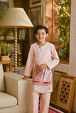 Pahlawan Smart Fit Kids Baju Melayu Teluk Belanga - Pearl Pink