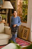 Pahlawan Smart Fit Kids Baju Melayu Teluk Belanga - Infinity Blue