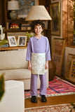 Pahlawan Smart Fit Kids Baju Melayu Teluk Belanga - Lavender