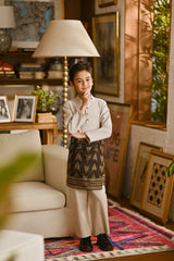 Pahlawan Bespoke Fit Kids Baju Melayu Cekak Musang - Khaki