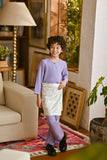 Pahlawan Smart Fit Kids Baju Melayu Teluk Belanga - Lavender
