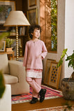 Pahlawan Smart Fit Kids Baju Melayu Teluk Belanga - Blush Rose