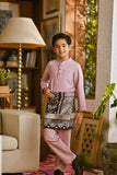 Pahlawan Bespoke Fit Kids Baju Melayu Cekak Musang - Fragrant Lilac