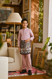 Pahlawan Bespoke Fit Kids Baju Melayu Cekak Musang - Fragrant Lilac
