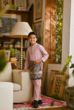 Pahlawan Bespoke Fit Kids Baju Melayu Cekak Musang - Fragrant Lilac