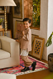 Pahlawan Bespoke Fit Kids Baju Melayu Cekak Musang - Mahogany Rose