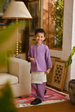 Pahlawan Bespoke Fit Kids Baju Melayu Cekak Musang - Regal Orchid