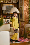 Pahlawan Smart Fit Kids Baju Melayu Teluk Belanga - Misted Yellow