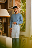 Pahlawan Smart Fit Baju Melayu Teluk Belanga - Artic Blue