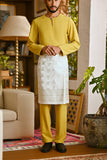 Pahlawan Smart Fit Baju Melayu Teluk Belanga - Misted Yellow