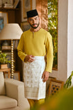 Pahlawan Smart Fit Baju Melayu Teluk Belanga - Misted Yellow