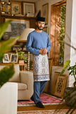 Pahlawan Smart Fit Baju Melayu Teluk Belanga - Coronet Blue