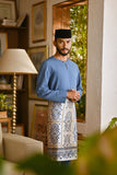 Pahlawan Smart Fit Baju Melayu Teluk Belanga - Coronet Blue