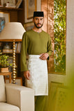 Pahlawan Smart Fit Baju Melayu Teluk Belanga - Avocado