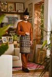 Pahlawan Smart Fit Baju Melayu Teluk Belanga - Tortoise Shell