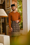 Pahlawan Smart Fit Baju Melayu Teluk Belanga - Tortoise Shell