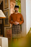 Pahlawan Smart Fit Baju Melayu Teluk Belanga - Tortoise Shell