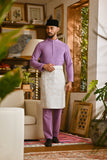 Pahlawan Bespoke Fit Baju Melayu Cekak Musang - Regal Orchid