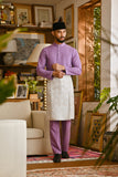 Pahlawan Bespoke Fit Baju Melayu Cekak Musang - Regal Orchid