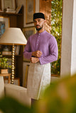 Pahlawan Bespoke Fit Baju Melayu Cekak Musang - Regal Orchid