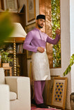 Pahlawan Bespoke Fit Baju Melayu Cekak Musang - Regal Orchid