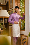 Pahlawan Bespoke Fit Baju Melayu Cekak Musang - Regal Orchid