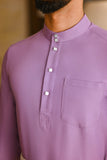 Pahlawan Bespoke Fit Baju Melayu Cekak Musang - Regal Orchid
