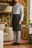 Pahlawan Bespoke Fit Baju Melayu Cekak Musang - Gray