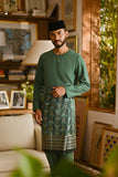 Pahlawan Smart Fit Baju Melayu Teluk Belanga - Hunter Green