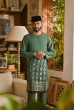 Pahlawan Smart Fit Baju Melayu Teluk Belanga - Hunter Green