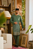 Pahlawan Smart Fit Baju Melayu Teluk Belanga - Hunter Green
