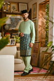 Pahlawan Smart Fit Baju Melayu Teluk Belanga - Baby Mint