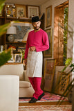 Pahlawan Smart Fit Baju Melayu Teluk Belanga - Fuchsia