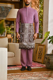 Pahlawan Bespoke Fit Baju Melayu Cekak Musang - Very Grape
