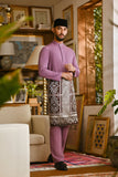 Pahlawan Bespoke Fit Baju Melayu Cekak Musang - Very Grape