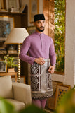 Pahlawan Bespoke Fit Baju Melayu Cekak Musang - Very Grape
