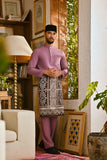 Pahlawan Bespoke Fit Baju Melayu Cekak Musang - Very Grape