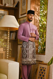 Pahlawan Bespoke Fit Baju Melayu Cekak Musang - Very Grape