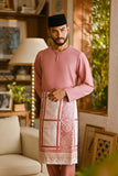 Pahlawan Smart Fit Baju Melayu Teluk Belanga - Dusty Rose