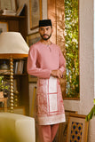 Pahlawan Smart Fit Baju Melayu Teluk Belanga - Dusty Rose