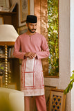Pahlawan Smart Fit Baju Melayu Teluk Belanga - Dusty Rose