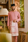 Pahlawan Smart Fit Baju Melayu Teluk Belanga - Dusty Rose
